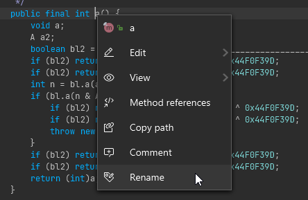 remap method